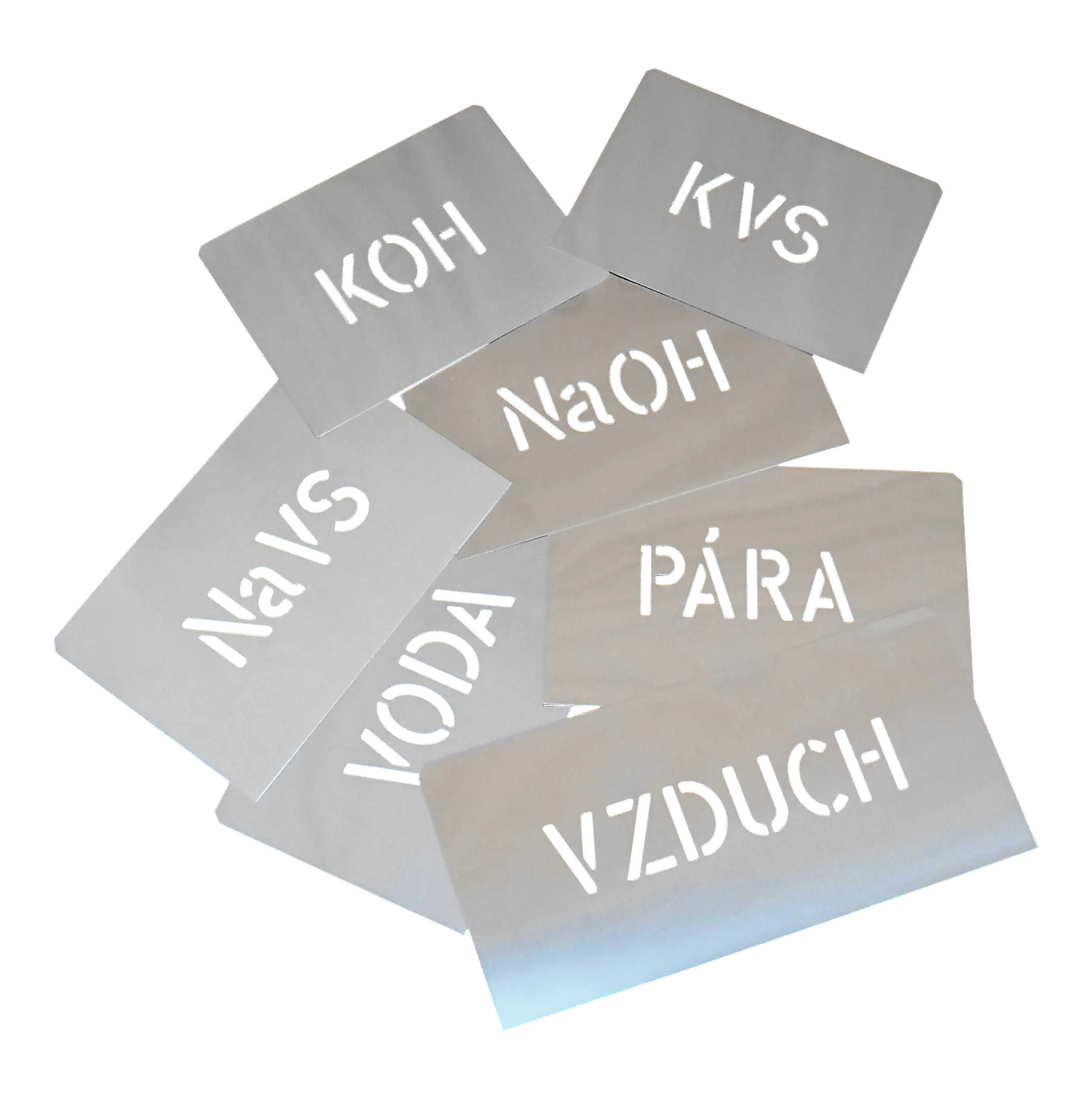 Výroba stříkacích šablon na zakázku